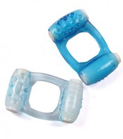 Anillo Vibrador Love Time Celeste